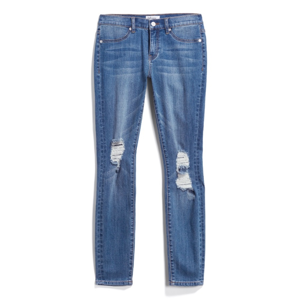 Lakeview Denim Alex Skinny Distressed Jean Size 0